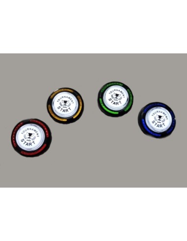 500-6587 TASTO ROSSO LUNGO A LED - PULSANTE...