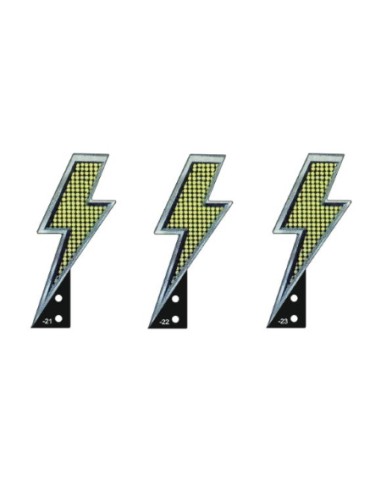 502-6799-21-23 AC/DC (Stern) Fulmine di 3 pezzi...