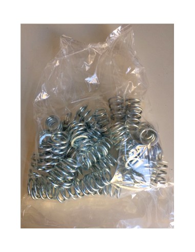 BUSTA 50 PZ MOLLA CONICA 23*16mm PER ASTA...