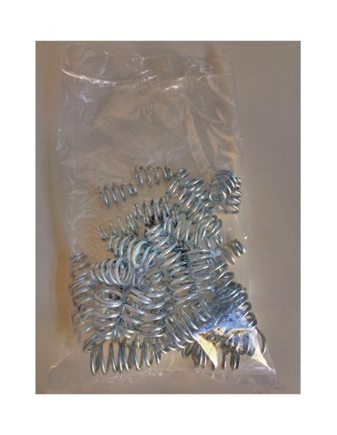 BUSTA 50 PZ MOLLA CONICA 30*16mm PER ASTA...