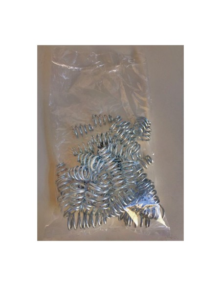 BUSTA 50 PZ MOLLA CONICA 30*16mm PER ASTA RIENTRANTE MARACANA' GARLANDO.