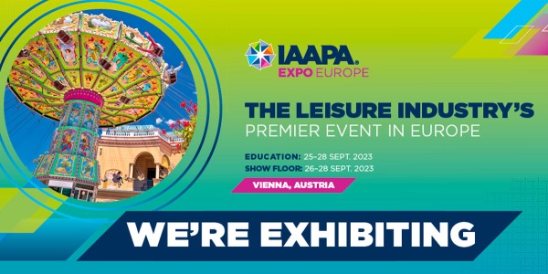 IAAPA Expo Europe 2023 - MrArcade è presente a Vienna dal 26 al 28 Settembre